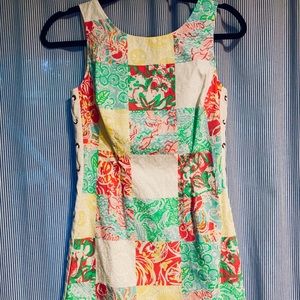 Lilly Pulitzer patchwork dress